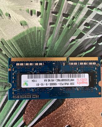 RAM Hynix 2GB DDR3 1066MHz SO-DIMM (PC3-8500)