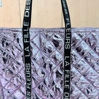 Borsa La fille des fleurs fuchsia primavera estate