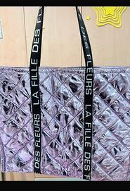 Borsa La fille des fleurs fuchsia primavera estate