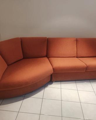 Divano a 4/5 Posti con Chaise Longue a Sinistra