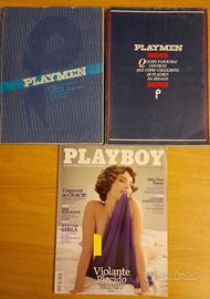 Riviste vintage Playboy 2009 supplementi Playmen 
