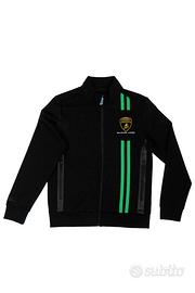 Felpa nera Lamborghini Squadra Corse originale