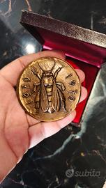 MEDAGLIA DI BRONZO CENTENARIO DEL CREDITO ITALIANO