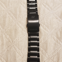 Cinturino acciaio inox nero orologio CASIO EDIFICE