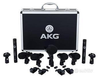 AKG Drum Set Session I - Microfoni con valigia