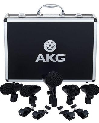 AKG Drum Set Session I - Microfoni con valigia