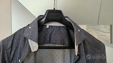 Camicia NaraCamicie Uomo - Fantasia Grigia/Blu