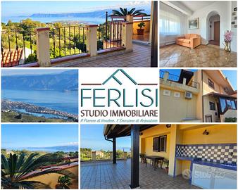 SOLUZIONE BIFAMILIARE CON VISTA MOZZAFIATO E TERRA