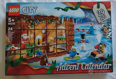 LEGO CITY 60235 CALENDARIO AVVENTO 2019 USATO