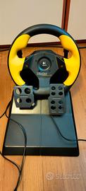 Volante Logitech WingMan Formula GP + pedaliera