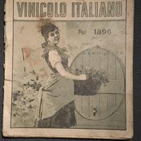 Raro Almanacco Vinicolo Italiano 1896