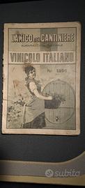 Raro Almanacco Vinicolo Italiano 1896