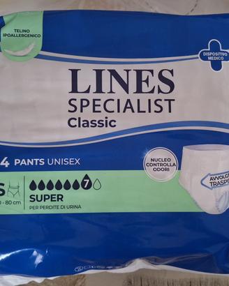 Lines Specialist Classic  Pants Unisex S Pannoloni