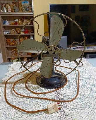 Ventilatore d'epoca Ercole Marelli anni '30 in ghi