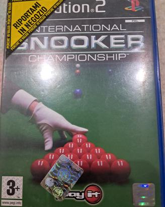 gioco play PlayStation 2 snooker bigliardo usato