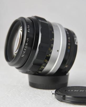 OBIETTIVO NIKON NIKKOR 85 MM F. 1,8 H AUTO PRE-AI