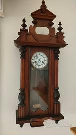 Antico orologio a pendolo da parete Junghans