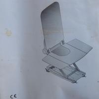 Sedia da bagno elettrica per disabili