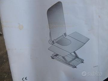 Sedia da bagno elettrica per disabili
