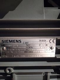 motore elettrico SIEMENS 0.75 kW