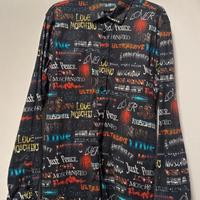 Camicia love Moschino multilogo