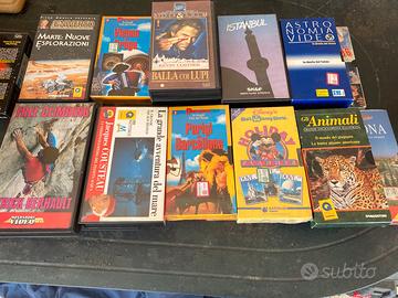 Vhs originali anni 80/90.