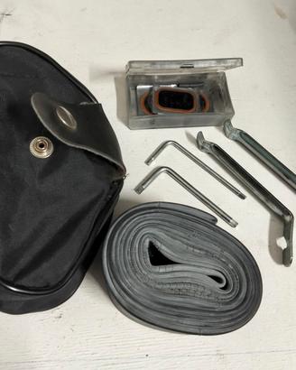 Set cambio tubolare bicicletta con accessori