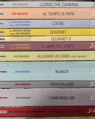 Jiro Taniguchi manga vari serie complete