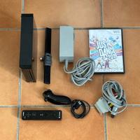 Nintendo Wii Nera Completa con Gioco Testata