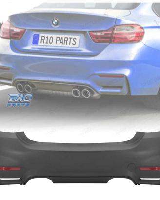 PARAURTI POSTERIORE BMW F32 F33 LOOK M4 00---00