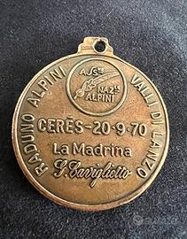 Medaglia commemorativa Raduno Alpini