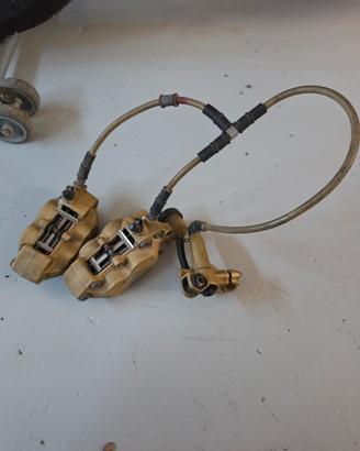 impianto frenante anteriore  Ducati 916