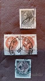 Lotto 4 francobollo (bis) (serie Siracusana)