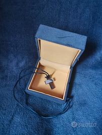 Girocollo Croce Steel Inox Gioielli Comete