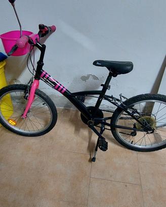 Bicicletta da bambina bicolore 