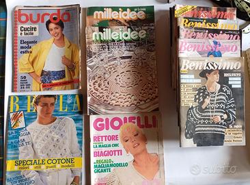 riviste varie di ricamo