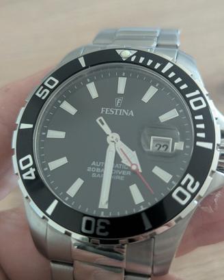 orologio festina automatico 200metri