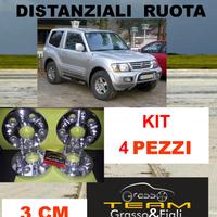 Kit 4 Distanziali Ruota For MITSUBISHI PAJERO V60