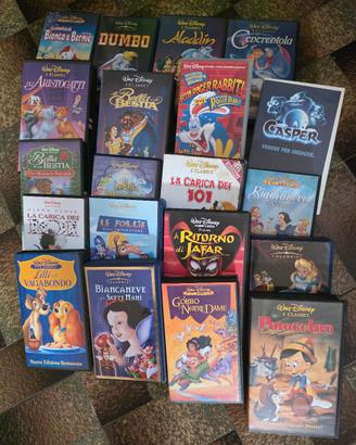 casette della waltdisney  