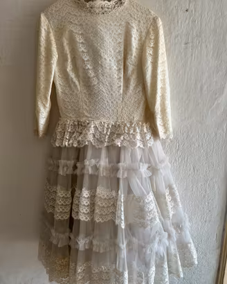 Vestito da sposa anni 60
