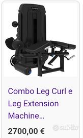 combo leg curl/leg extension diamond 