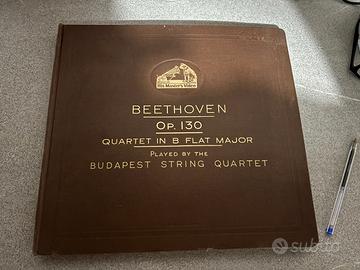 BEETHOVEN Op. 130 78 giri
