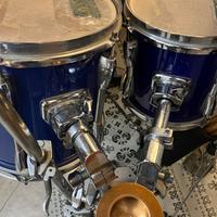 2 tamburi tom per batteria