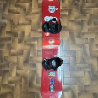 Snowboard+attacchi+scarponi