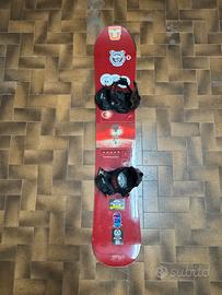 Snowboard+attacchi+scarponi