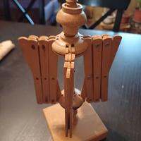 Arcolaio in legno - vintage anni '70