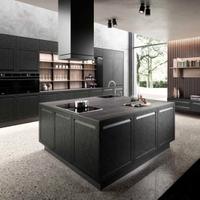 Cucina Isola Master 180x180 con 4 Colonne