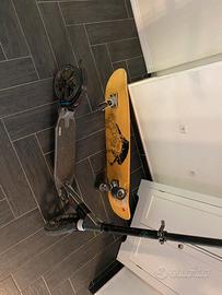 skateboard e monopattino oxelo