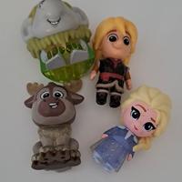 Action figure personaggi Frozen che si illuminano