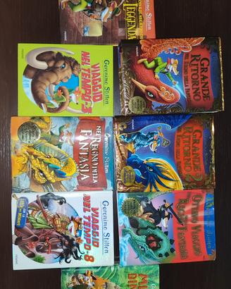 8 libri Geronimo Stilton per ragazzi